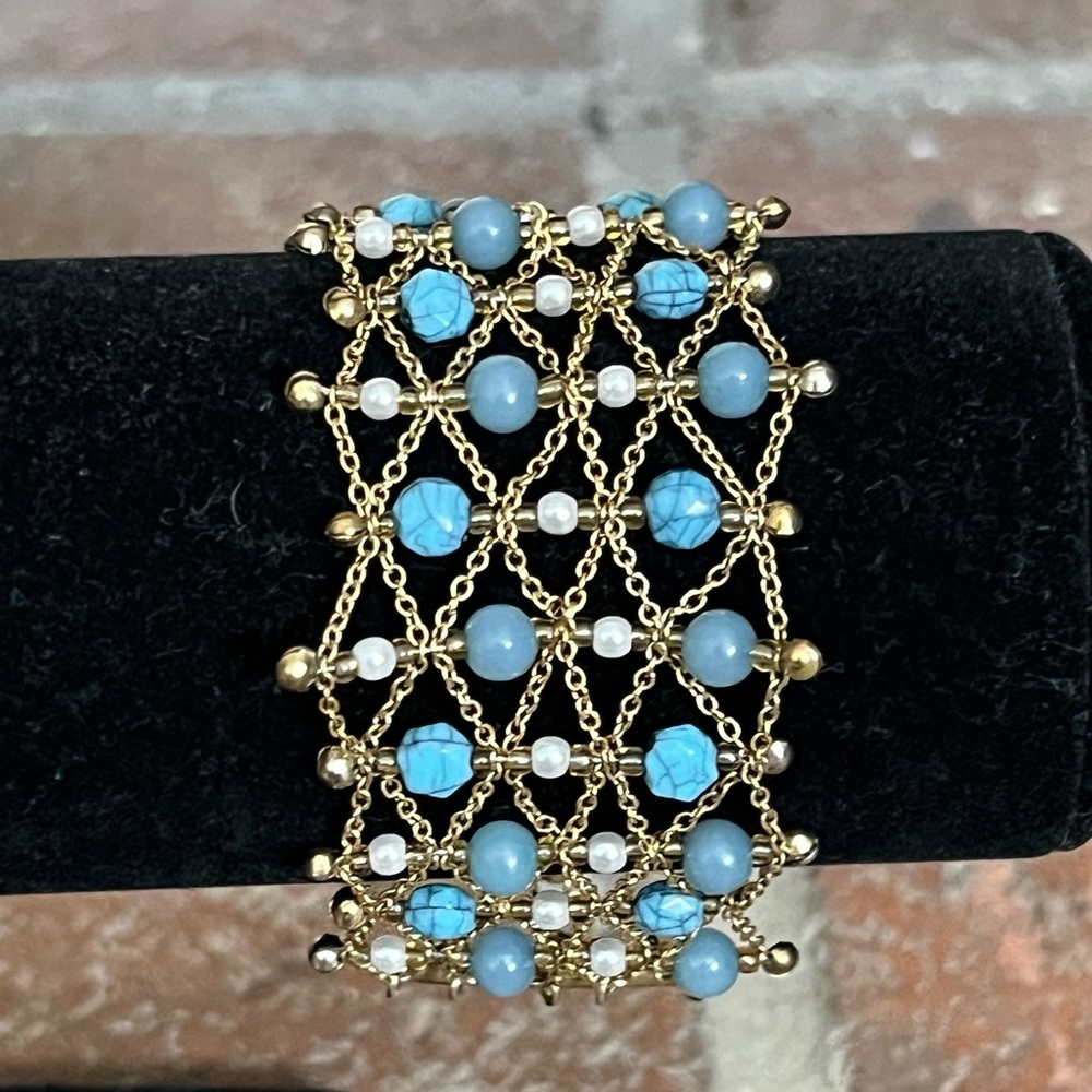 Bead and Chain Bracelet